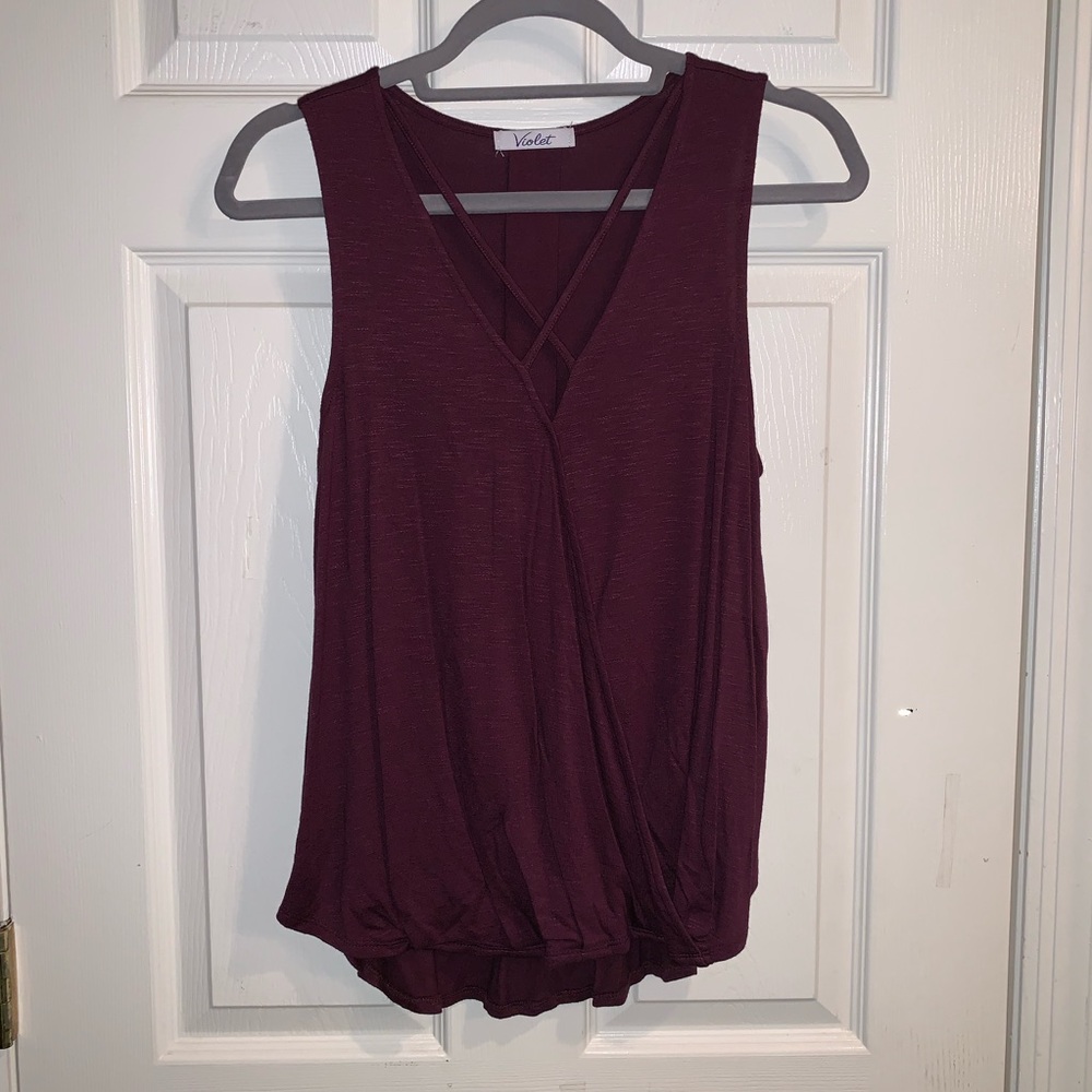 Burgundy Tank